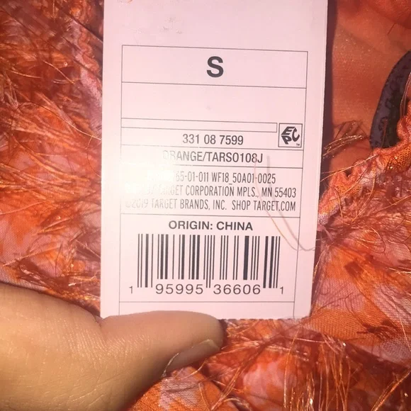 NEW Wild Fable Orange Dress - Picture 4 of 4